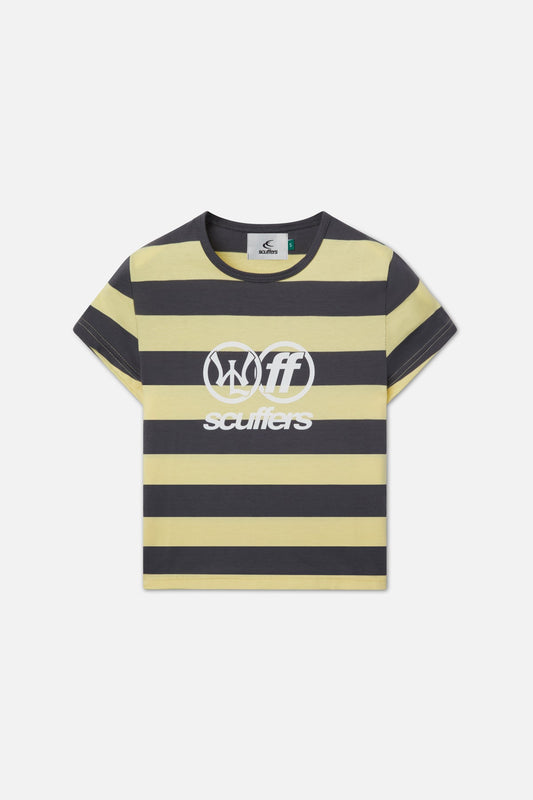 Paris Yellow Striped Top