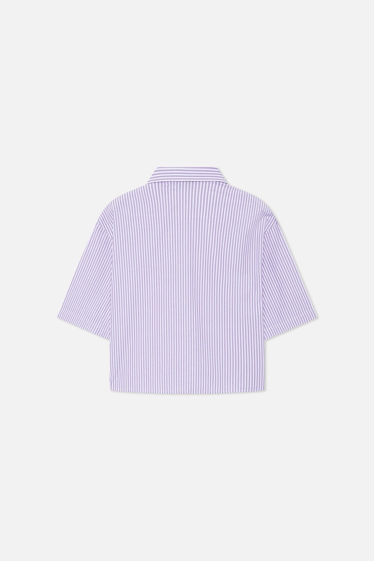 Not LA Yet Purple Striped Shirt