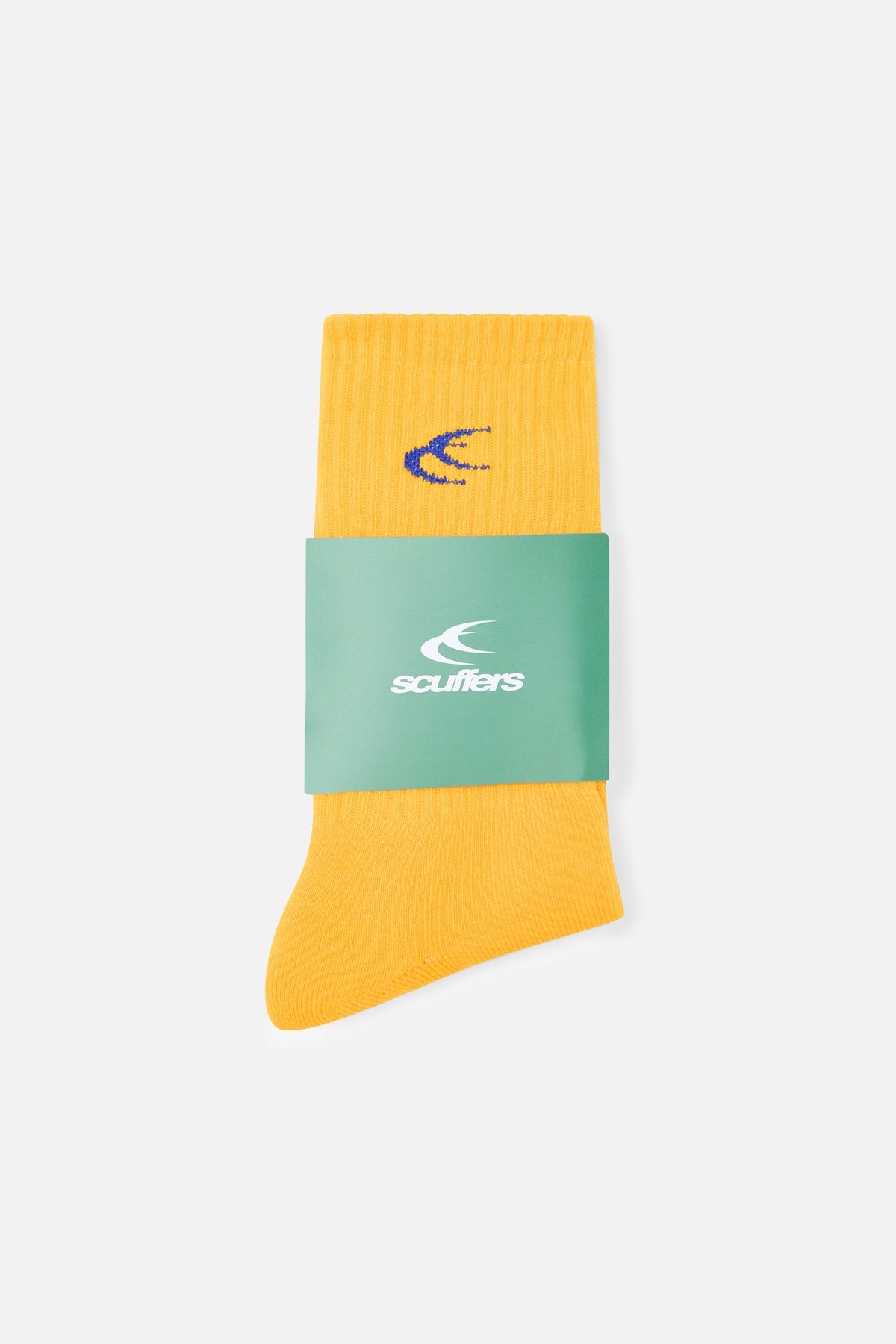 Yellow Print Socks