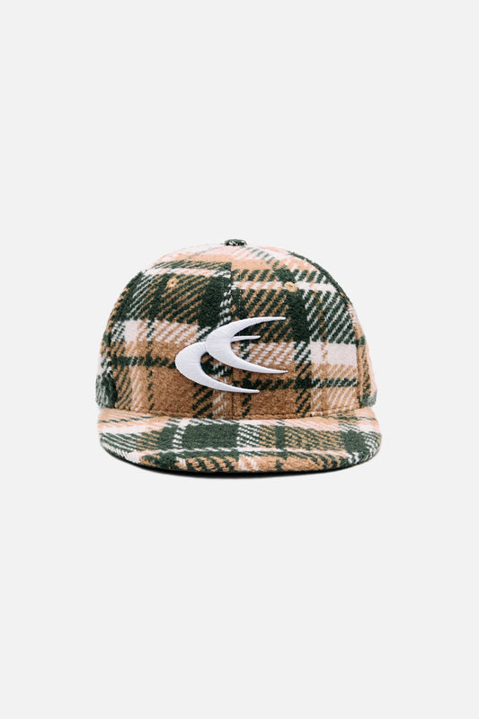 Tartan Green Cap