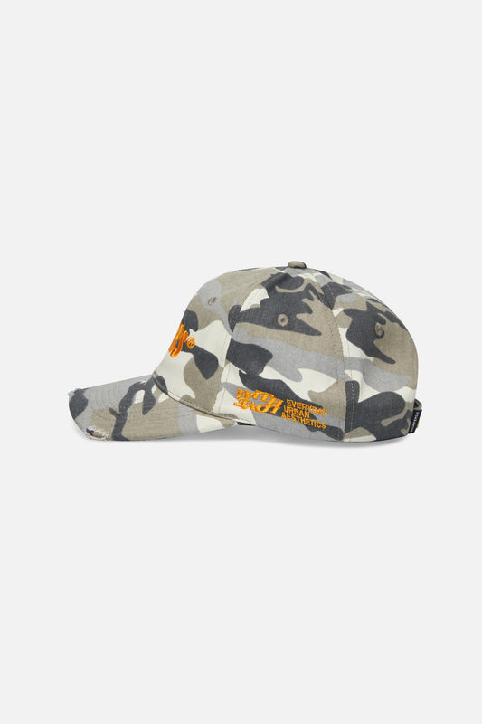 Stained Camouflage Cap