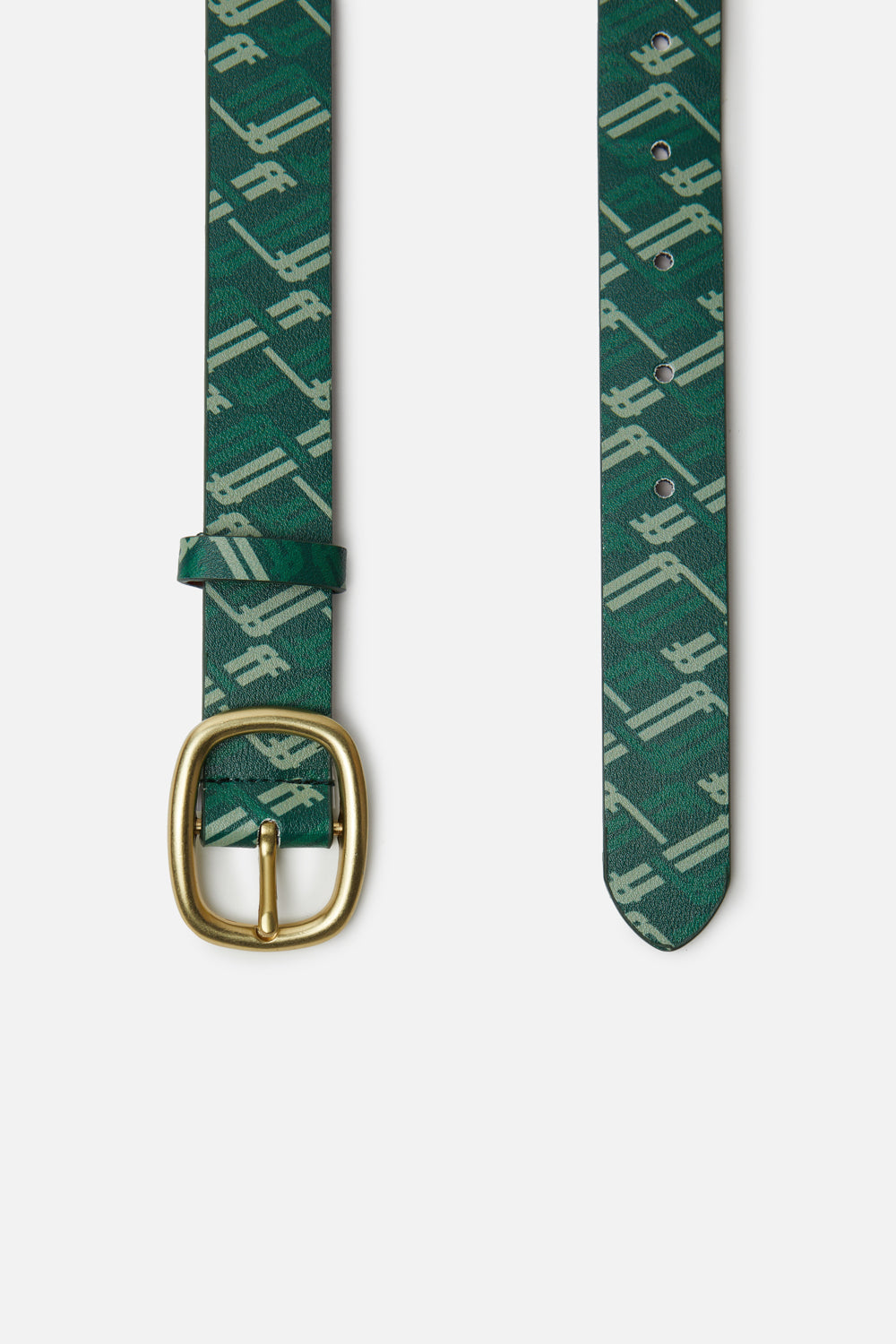 Monogram Green Belt