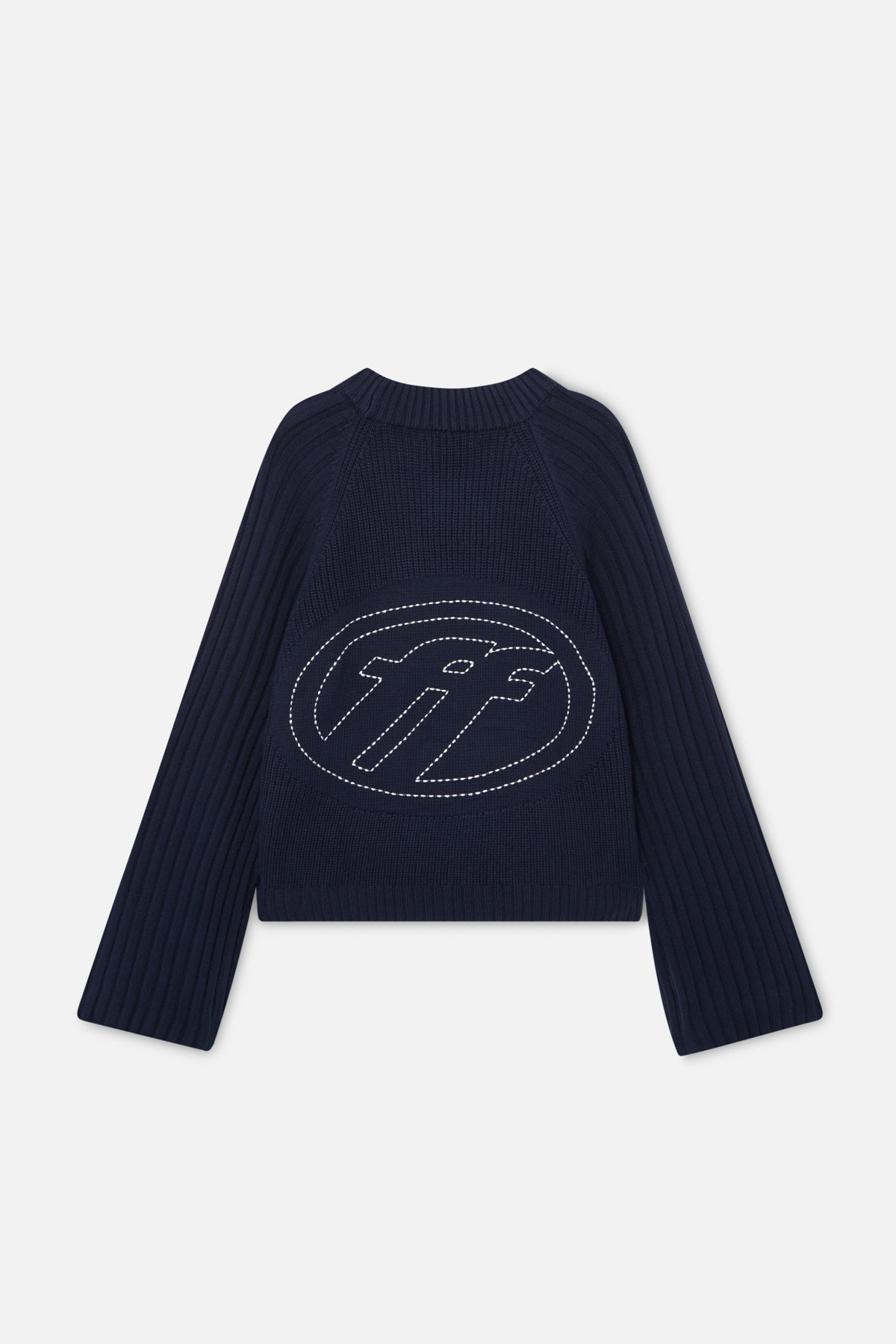 Berry Navy Knit