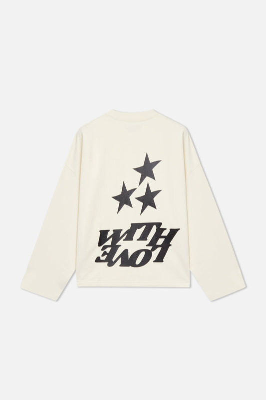 Com Ecru Sweatshirt