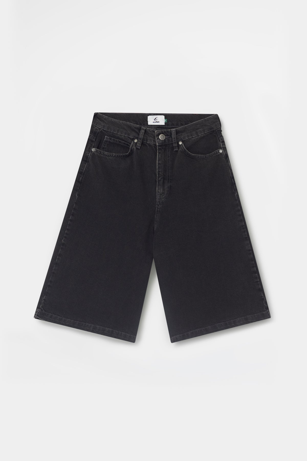 Jumbo Shorts Washed Black