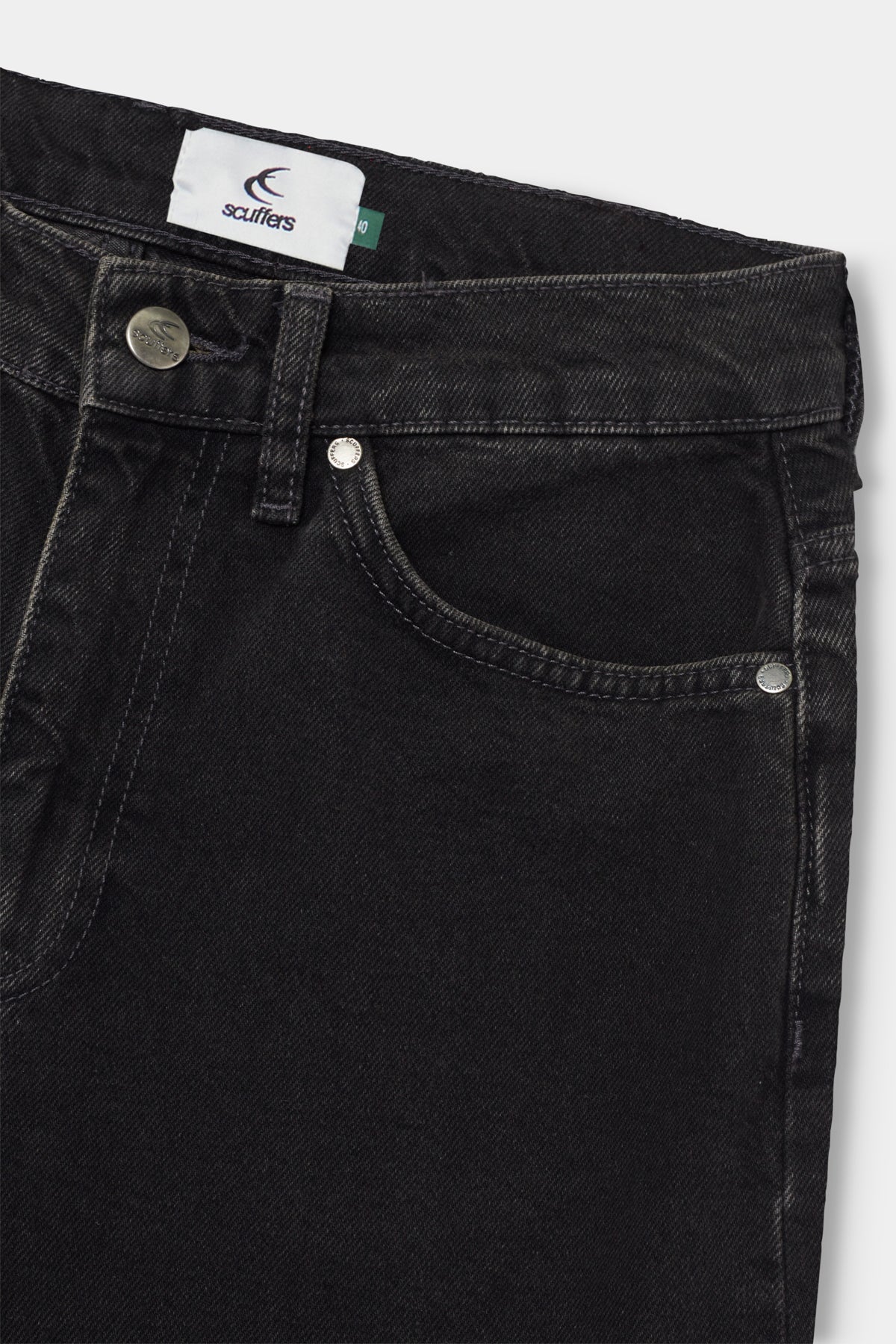 Jumbo Shorts Washed Black