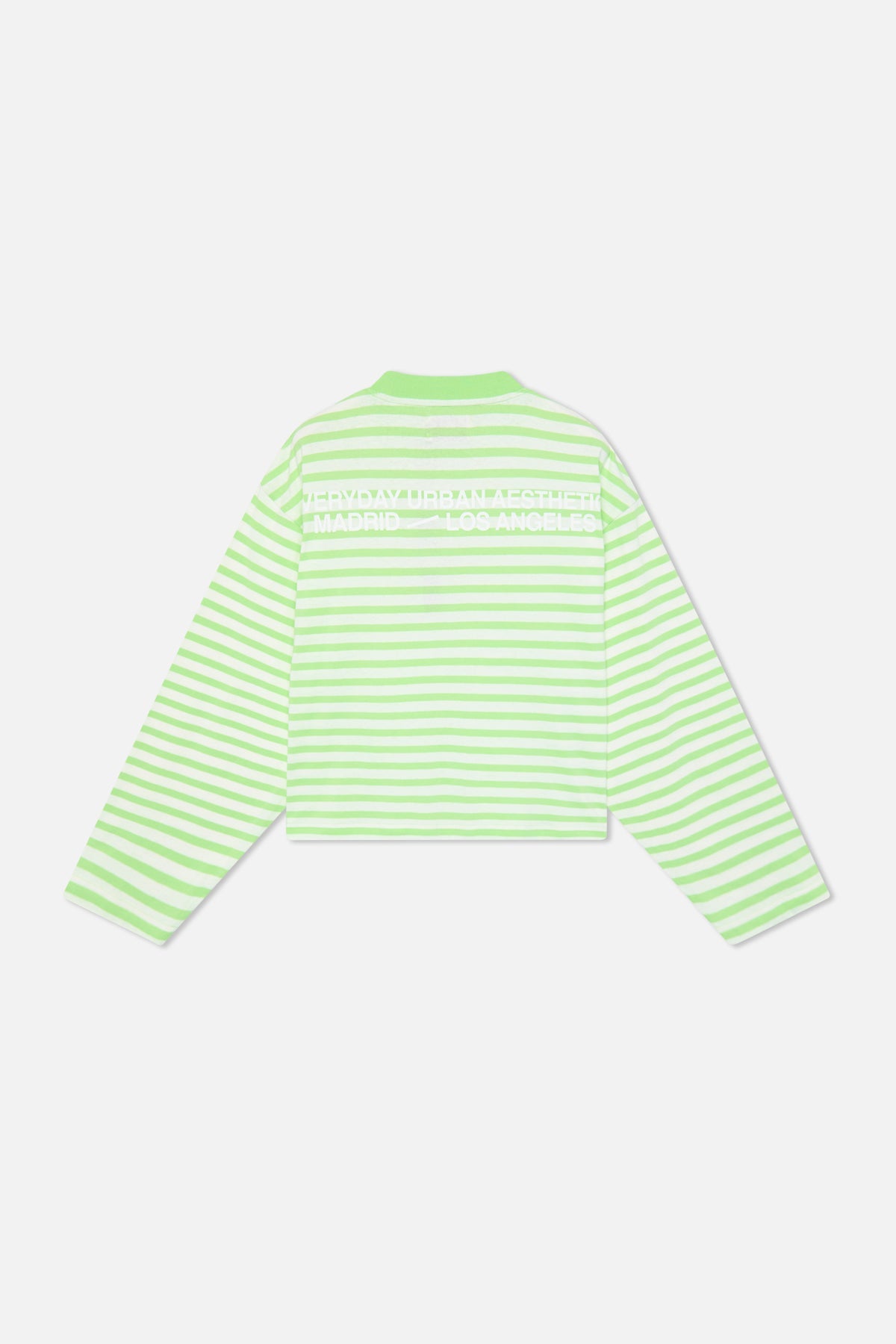 Curator Green & White Longsleeve