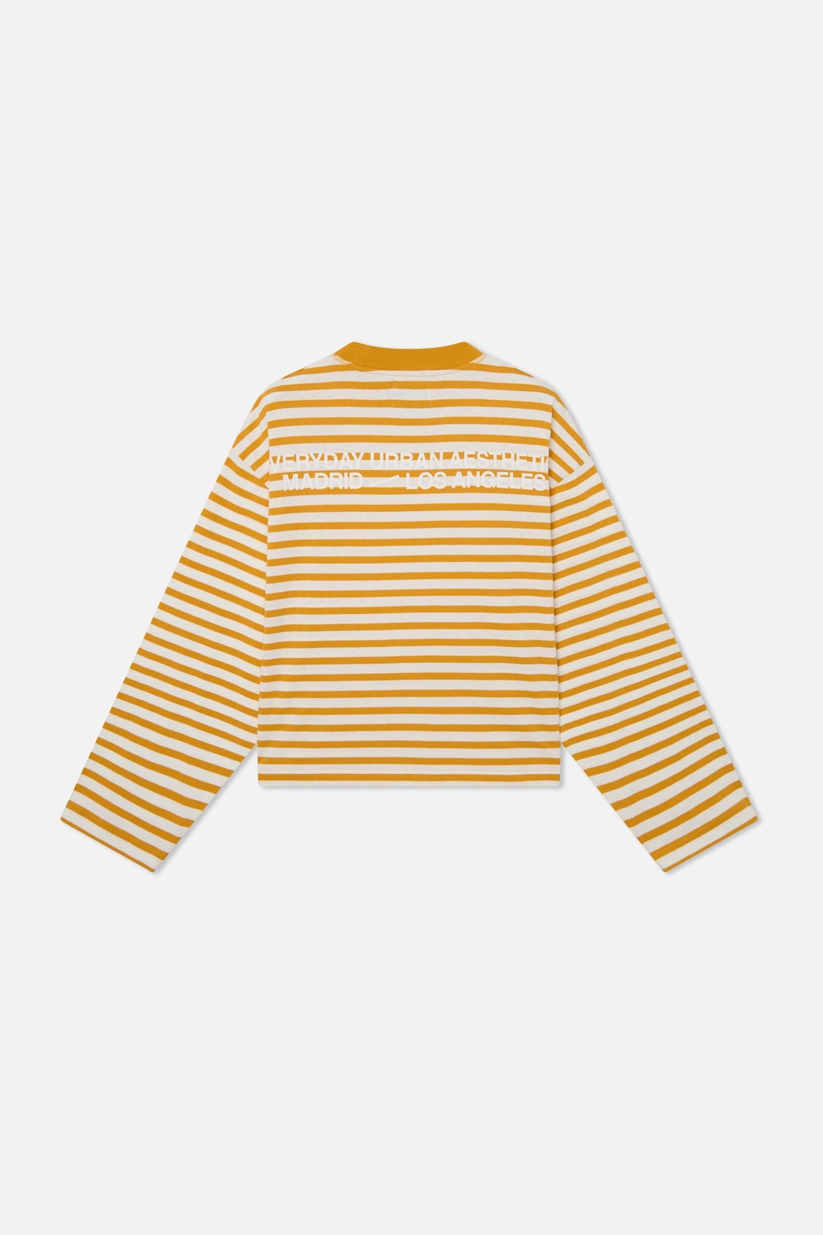 Curator Orange & White Longsleeve