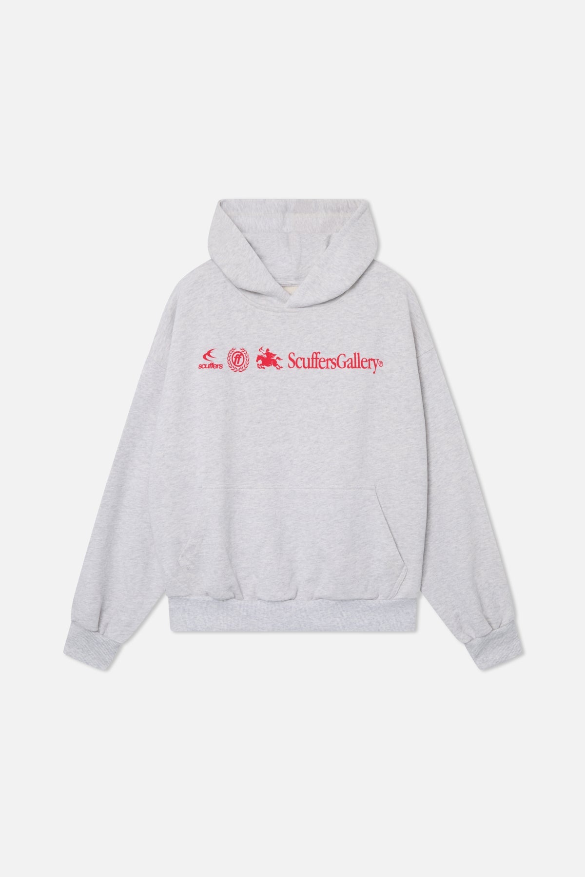 Emblem Light Grey Hoodie