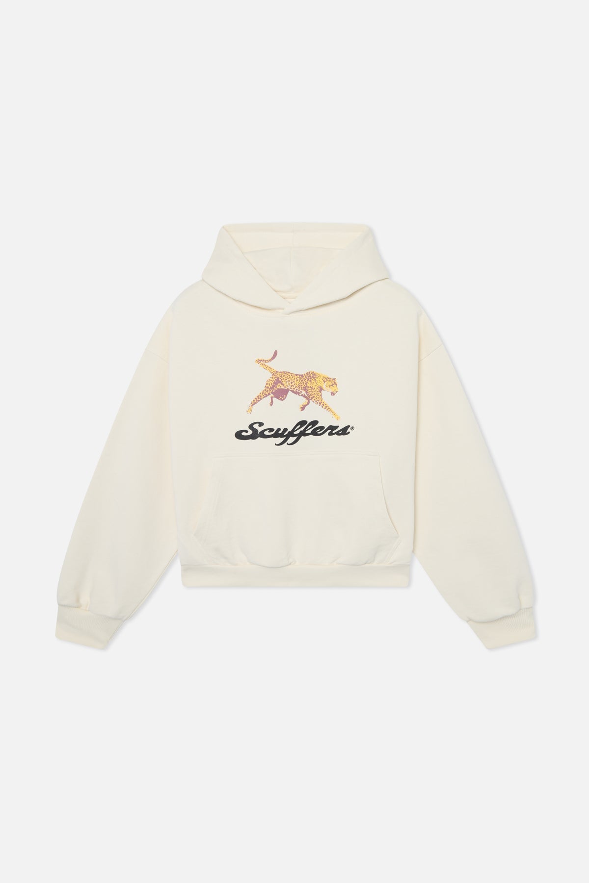 Cheetah Ecru Hoodie