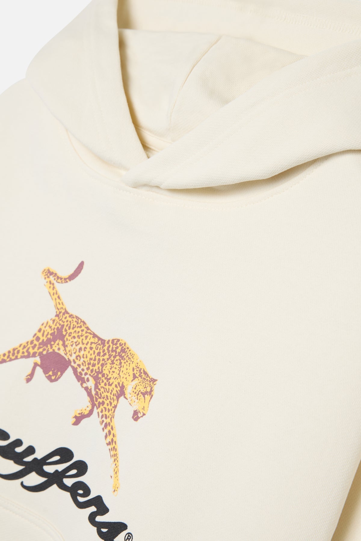 Cheetah Ecru Hoodie