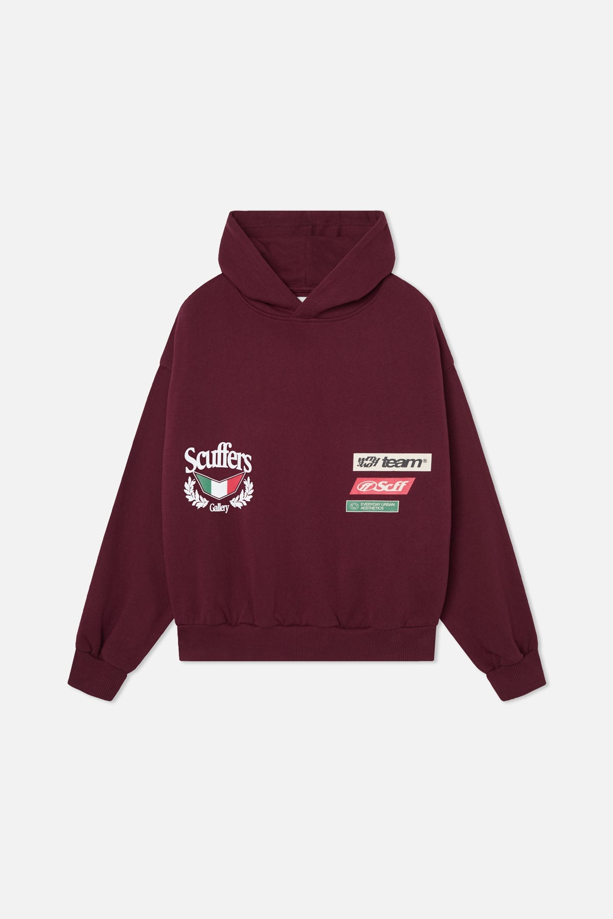 Romeo Burgundy Hoodie