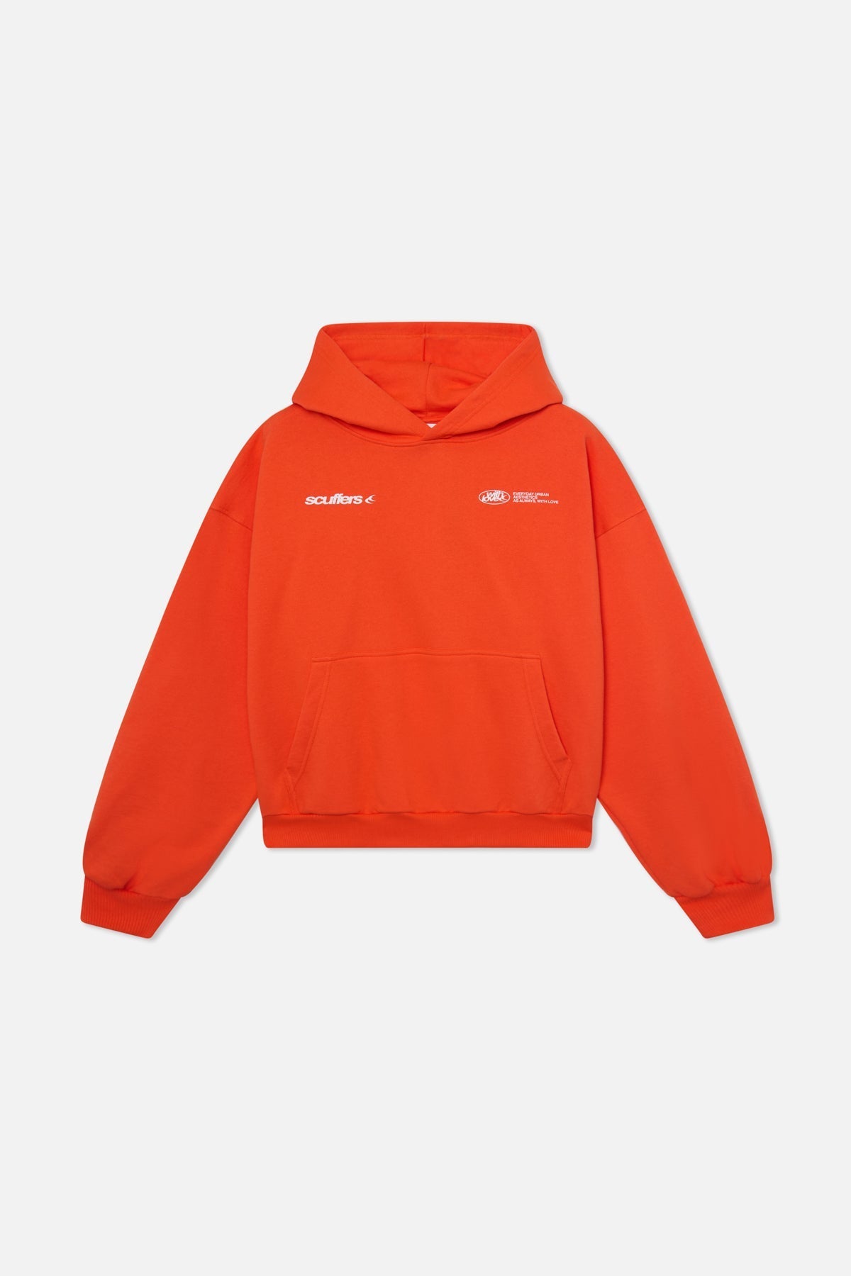 Sign Orange Hoodie