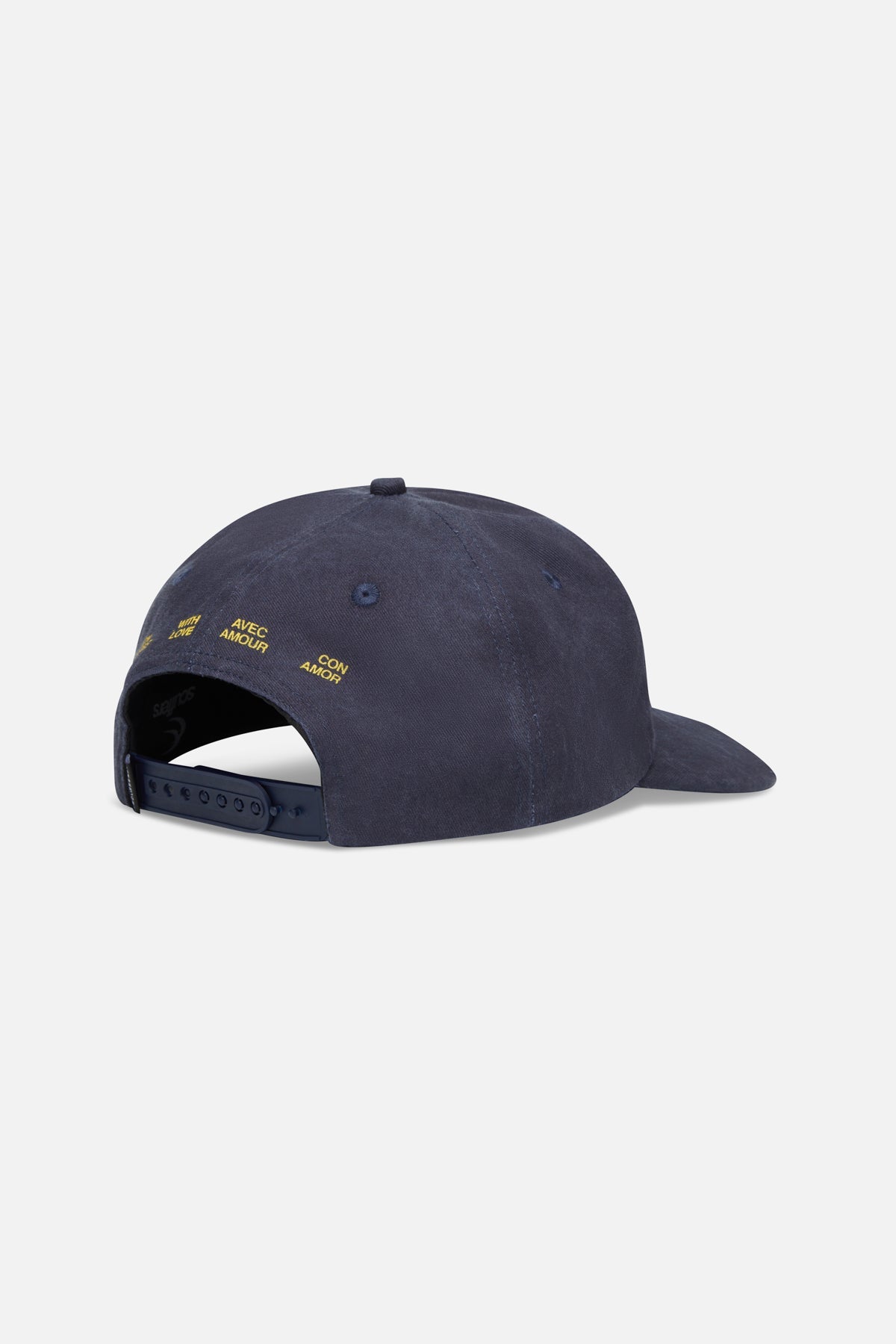 With Loves Navy Cap