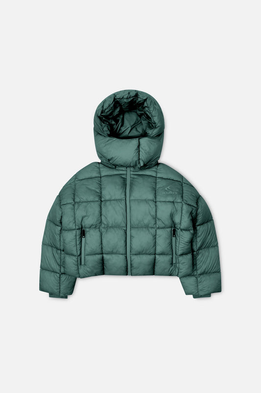 City Forest Green Puffer