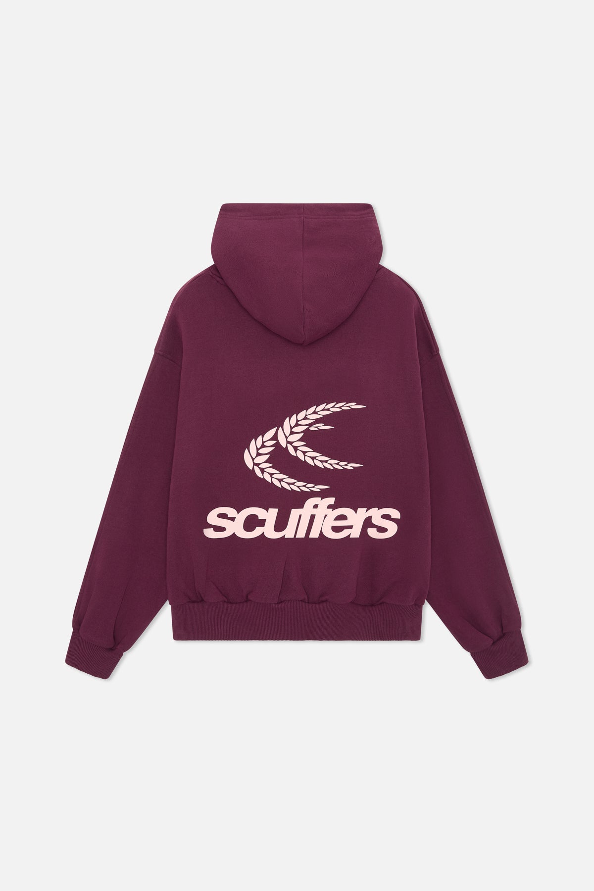 Chester Burgundy Hoodie