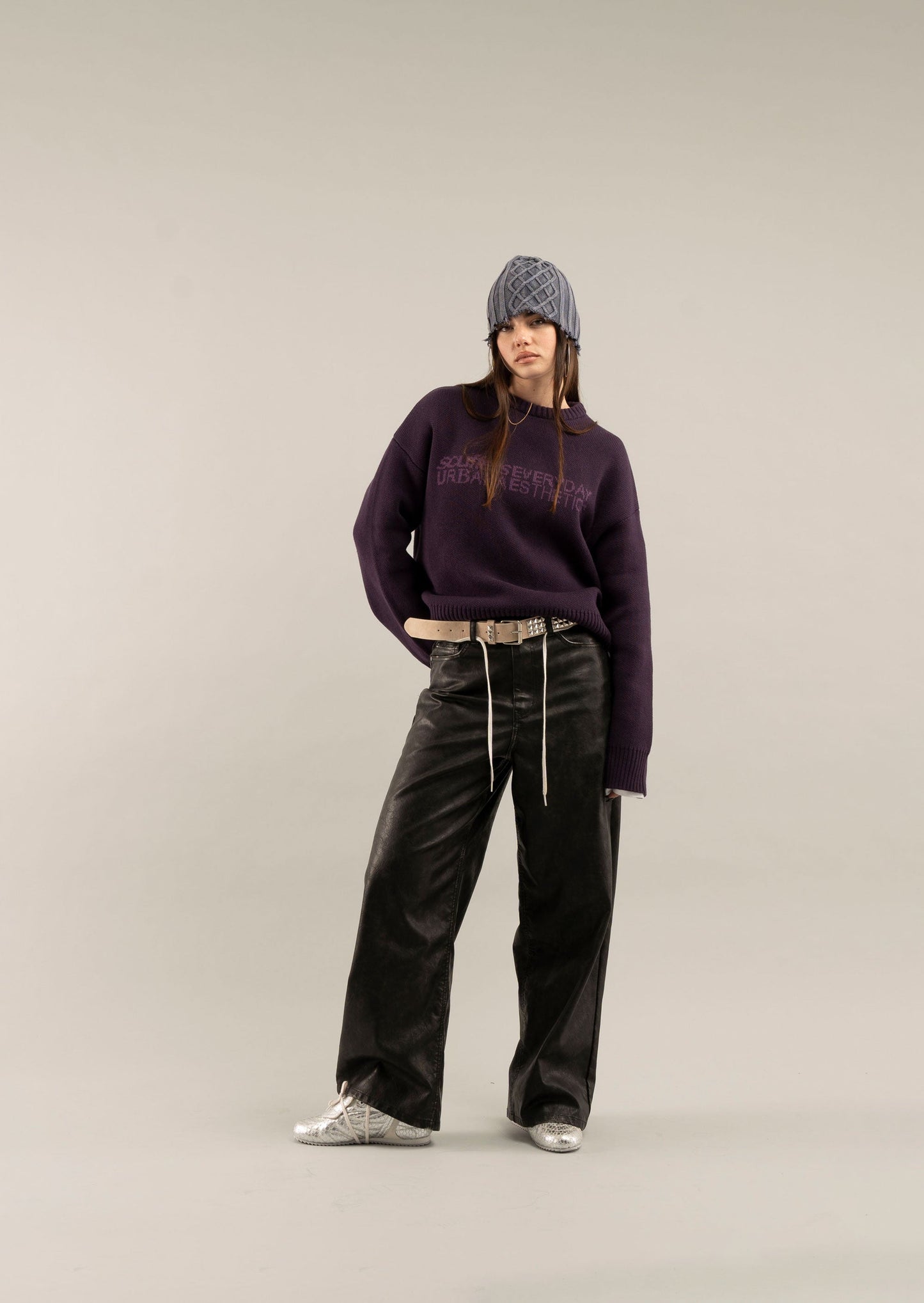 Essential Purple Knit