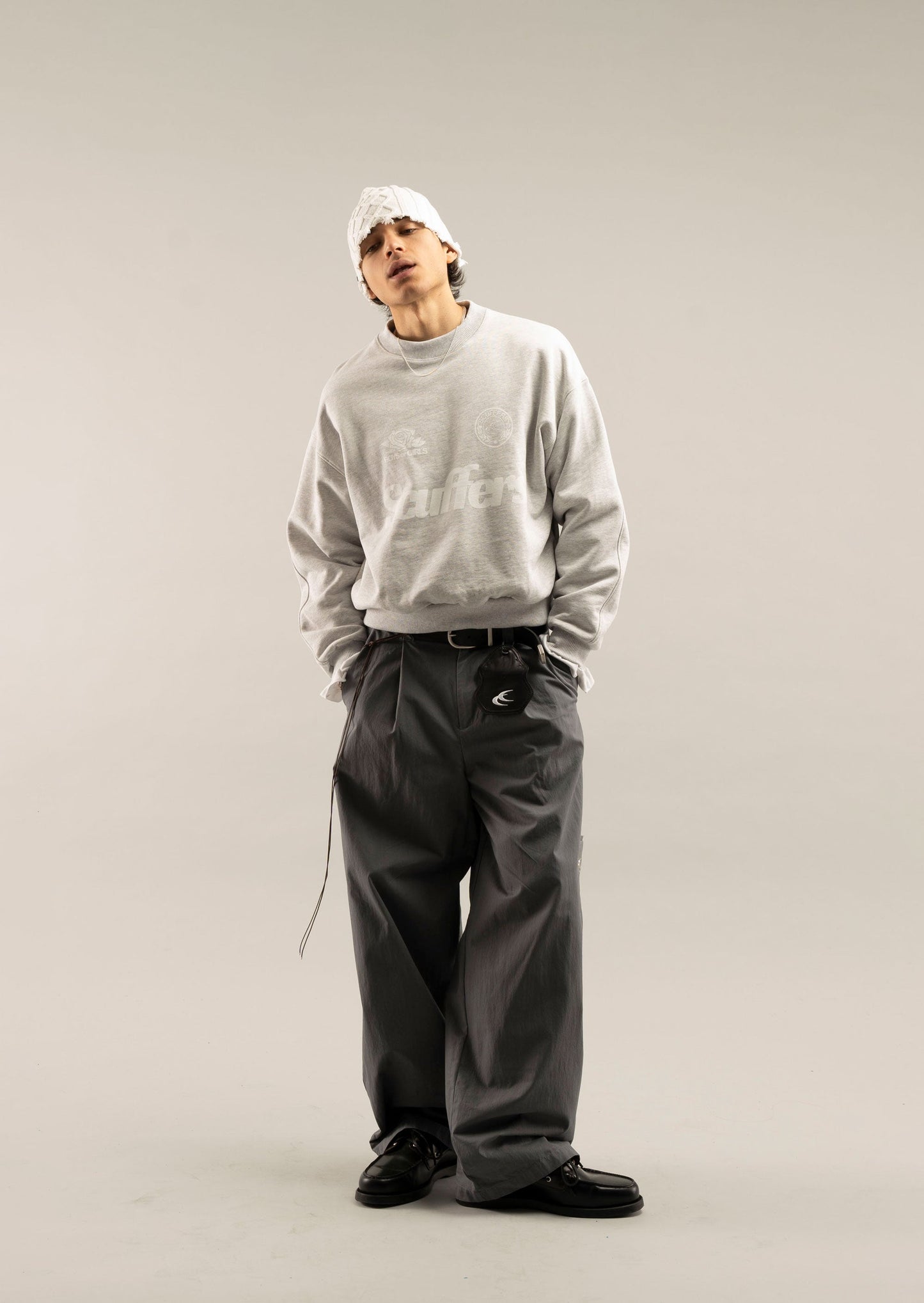 Pearl Grey Crewneck