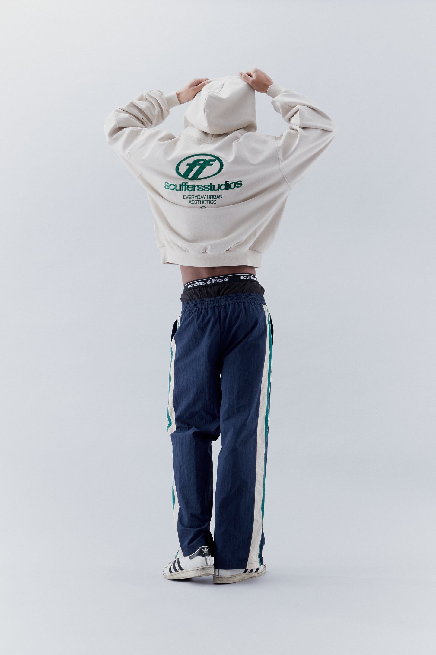 Sport Tech Pants Navy & Green