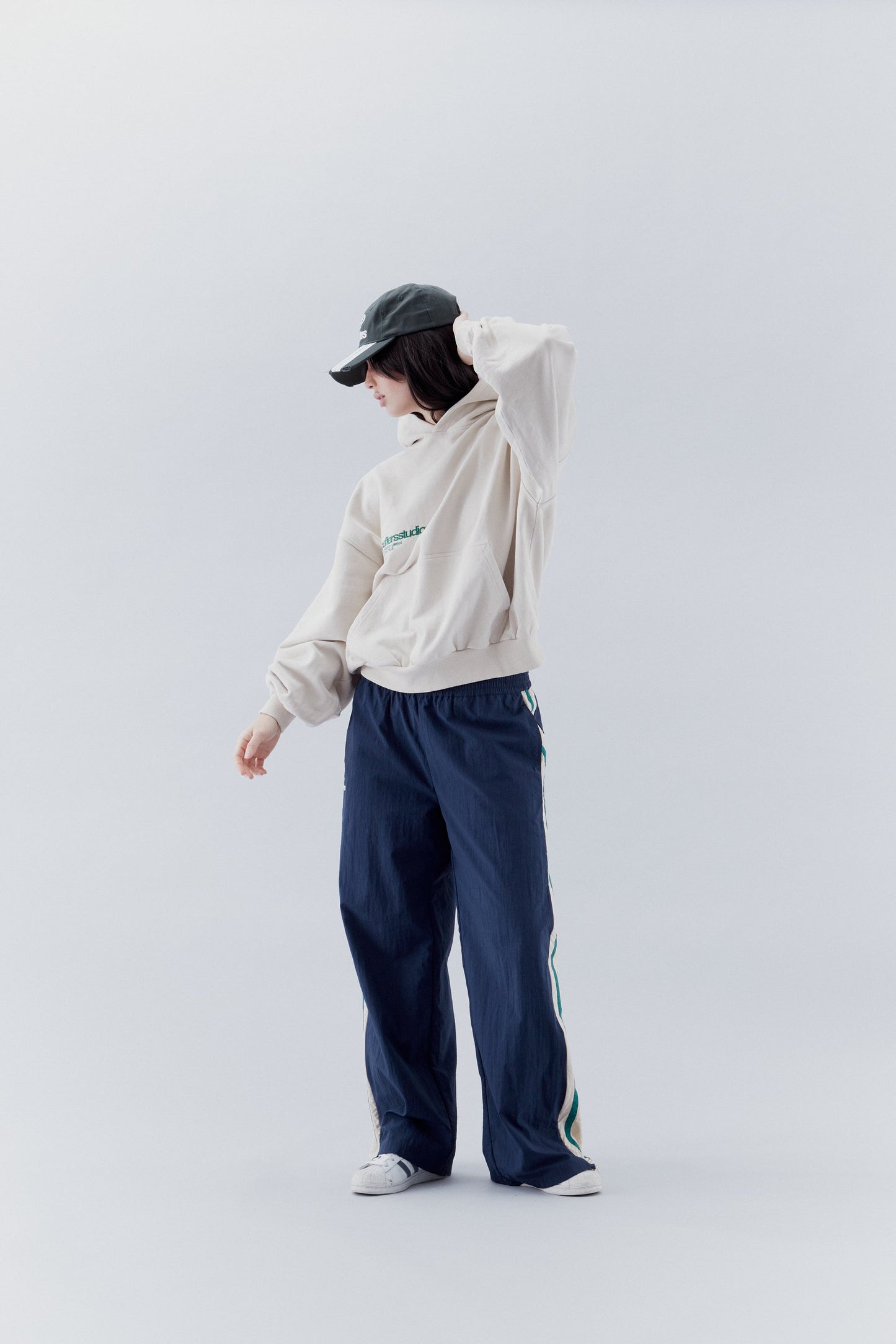 Sport Tech Pants Navy & Green