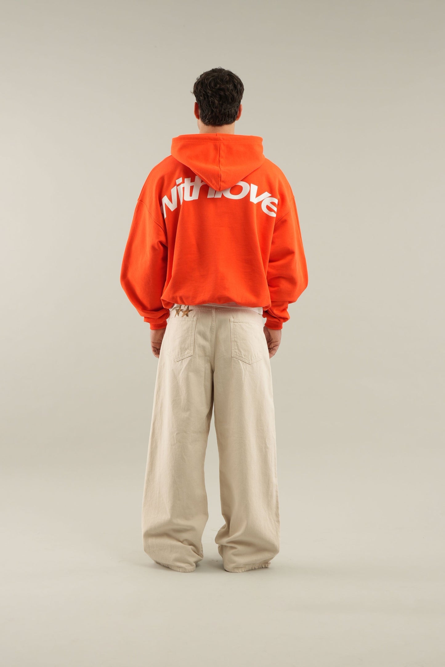 Sign Orange Hoodie