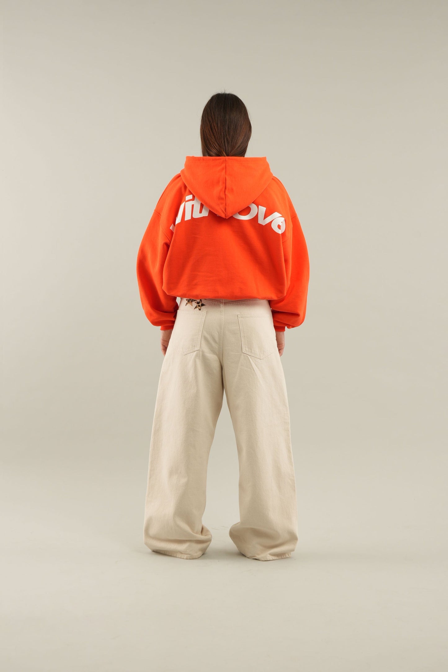 Sign Orange Hoodie