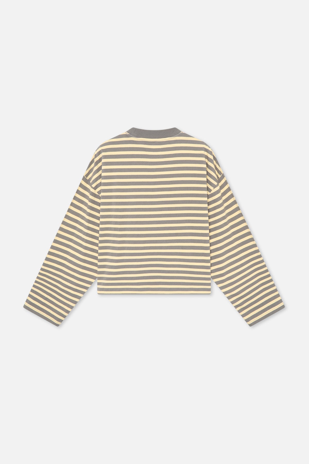 Emblem Striped Yellow Longsleeve