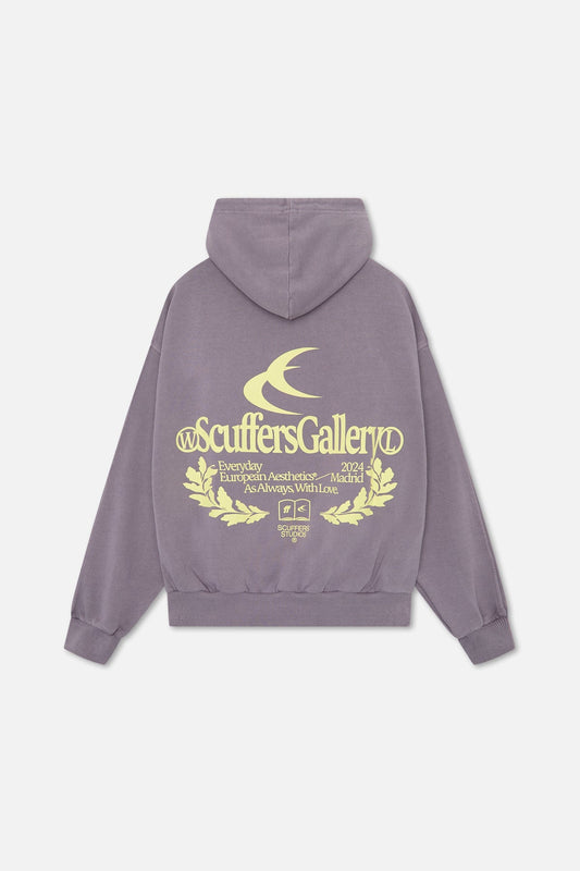 Gallery Purple Hoodie