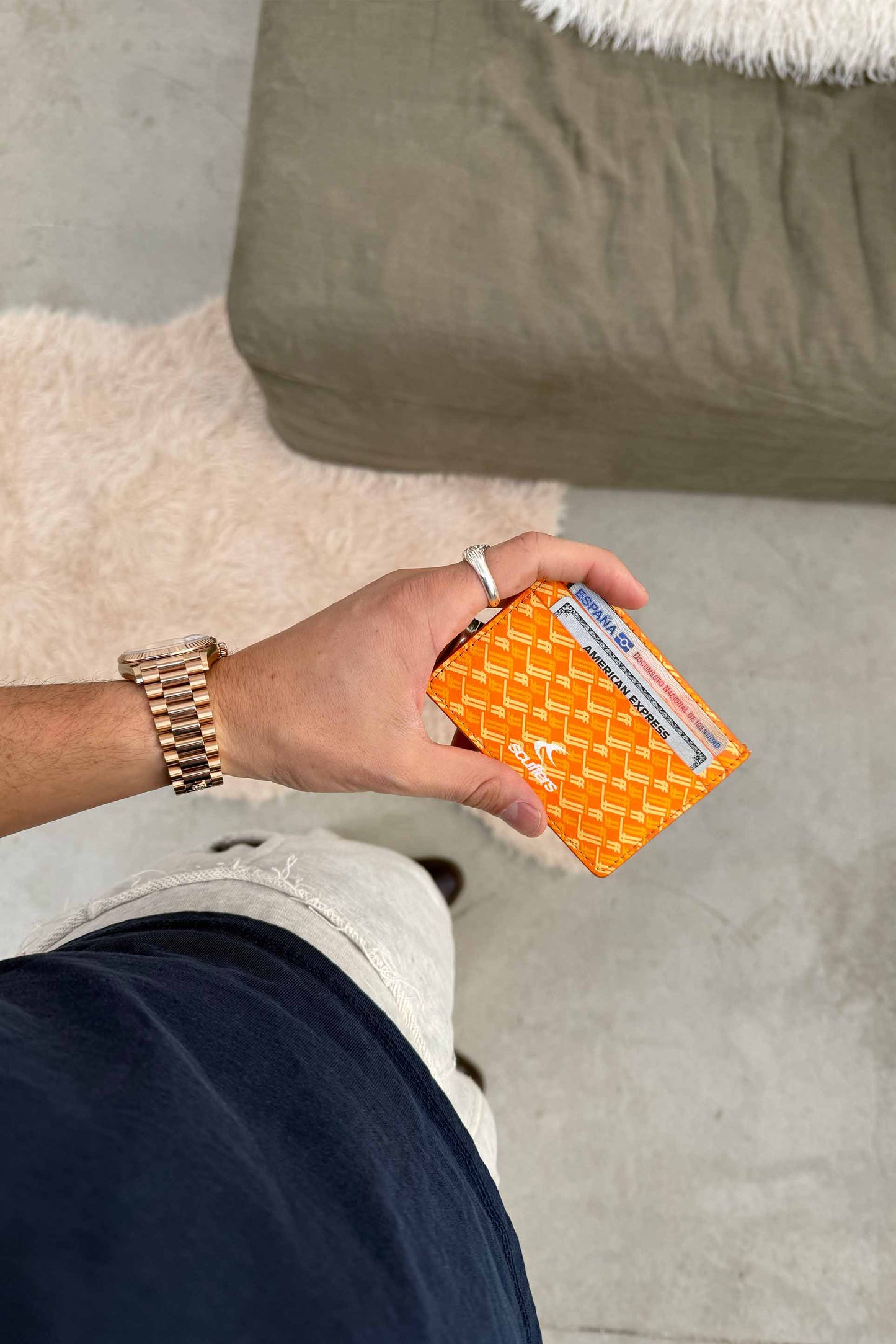 Monogram Yellow Wallet