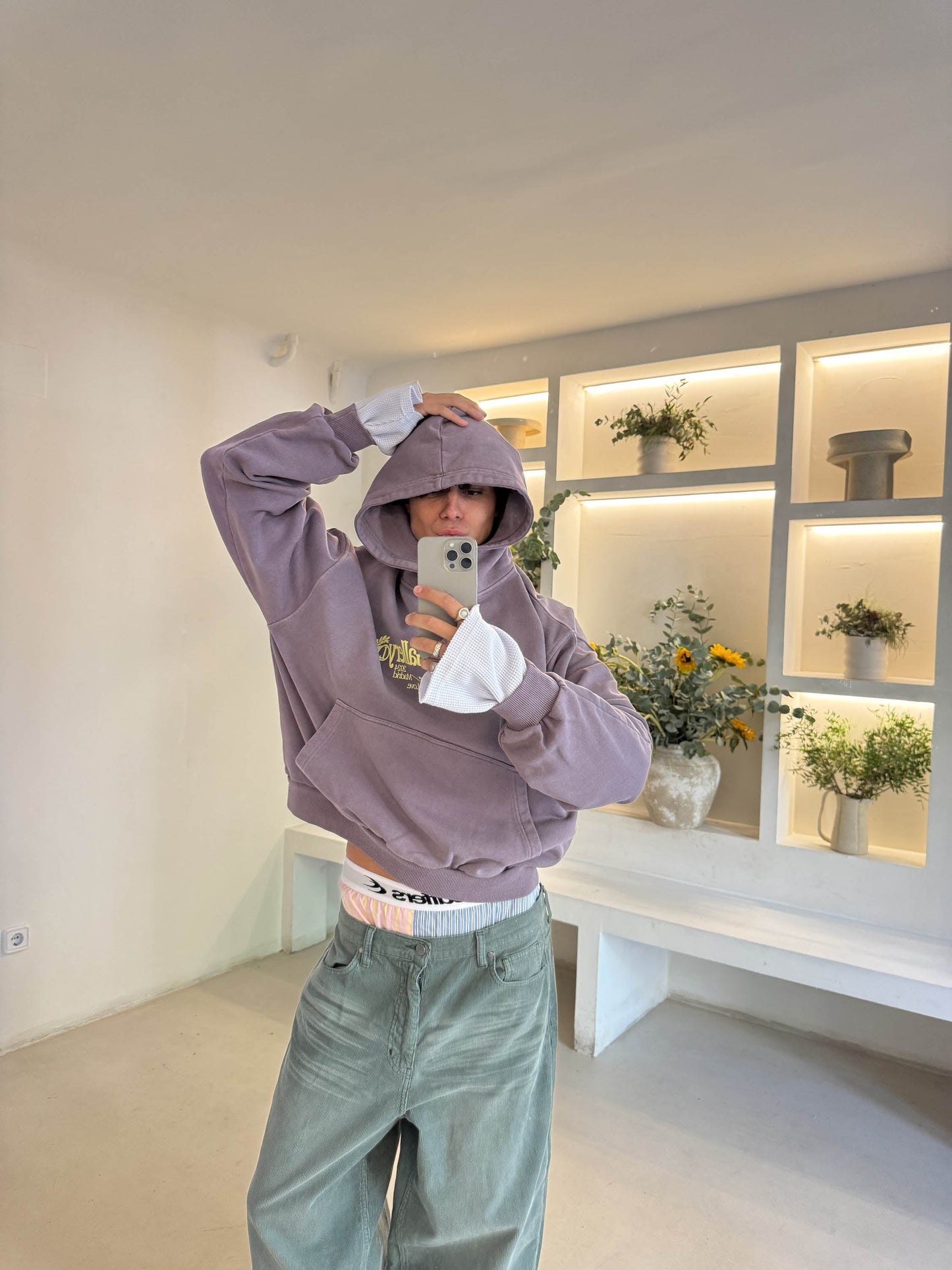 Gallery Purple Hoodie