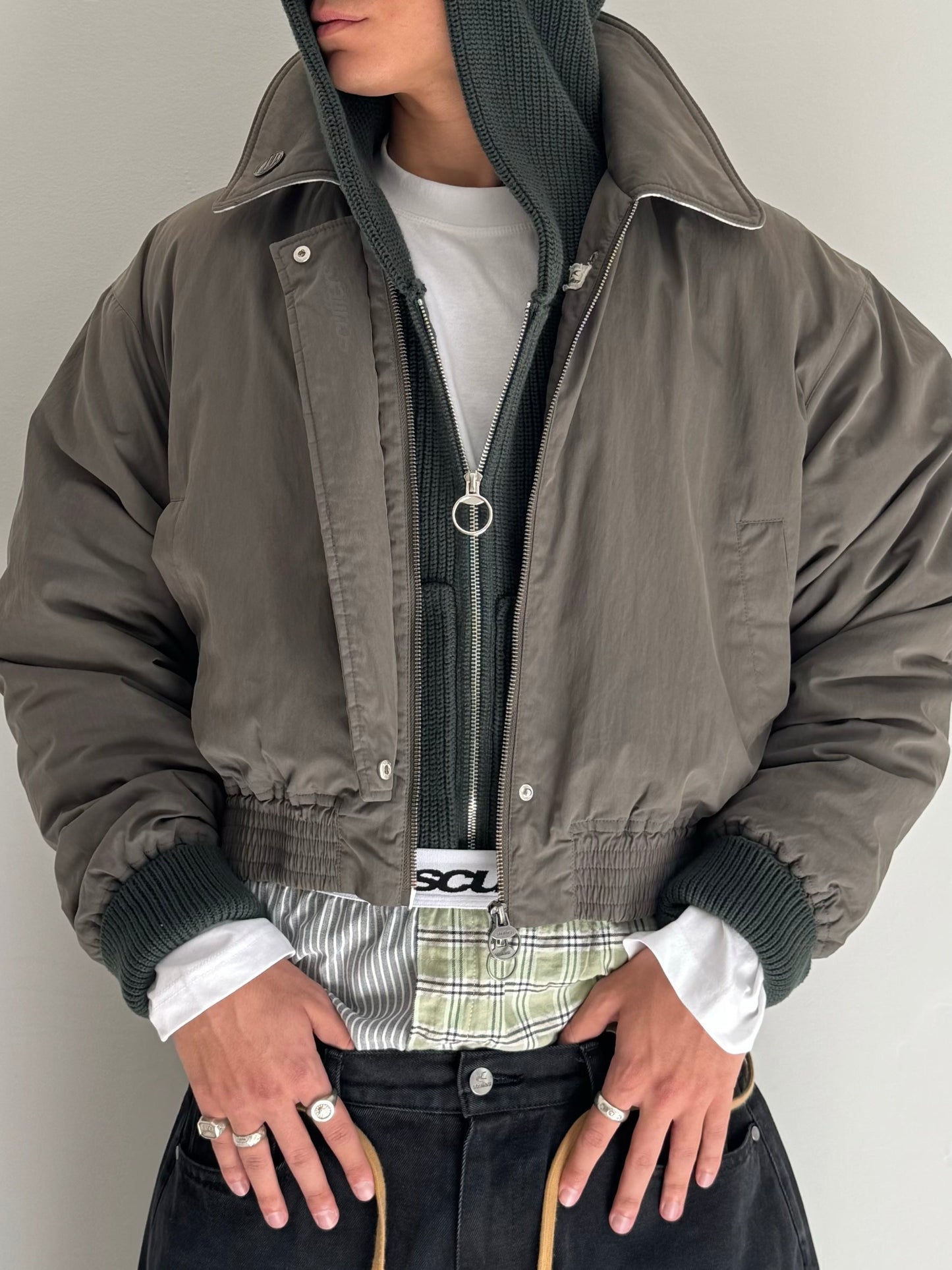 Harrington Dark Grey Jacket