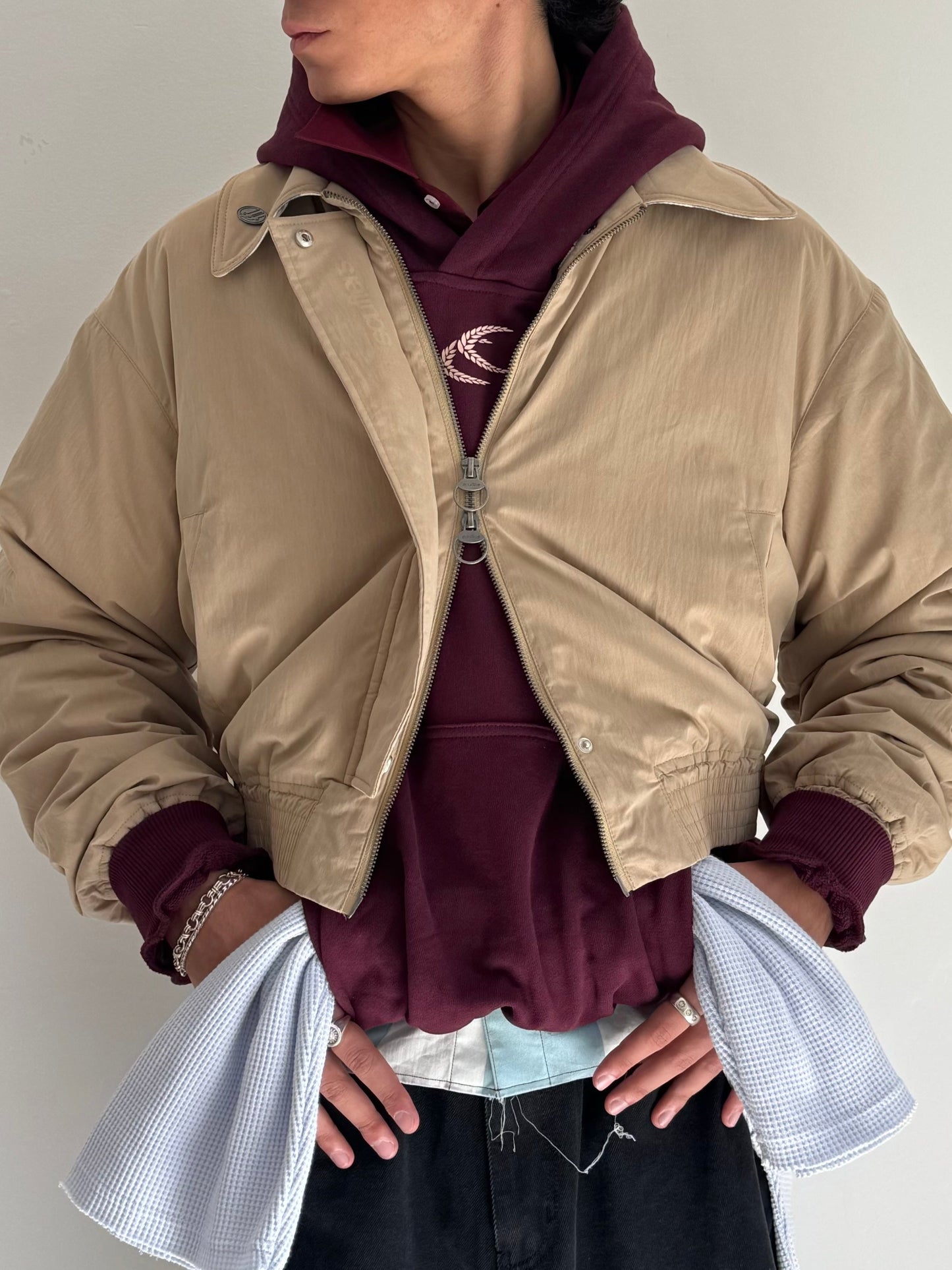 Harrington Ecru Jacket