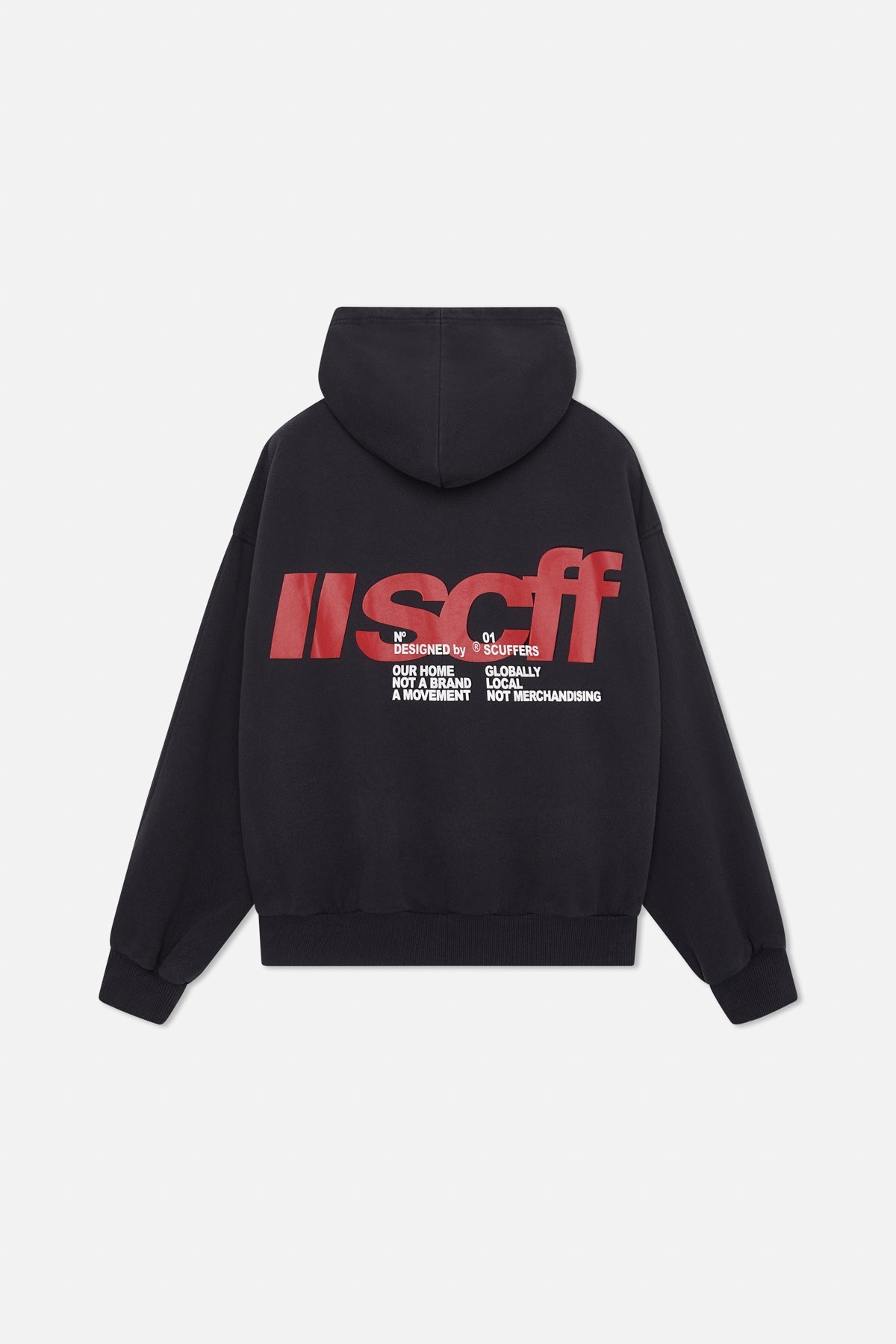 Globally Black Hoodie