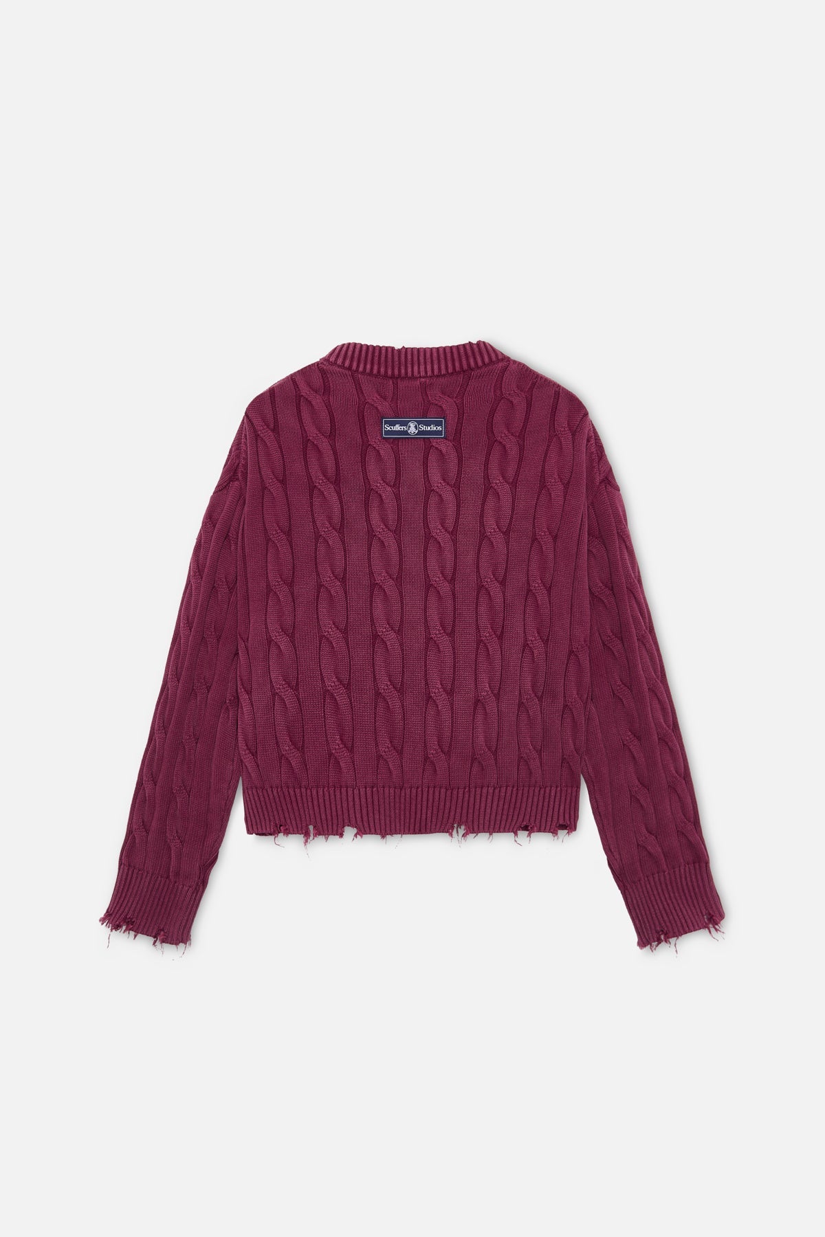 Trench Jersey Burgundy