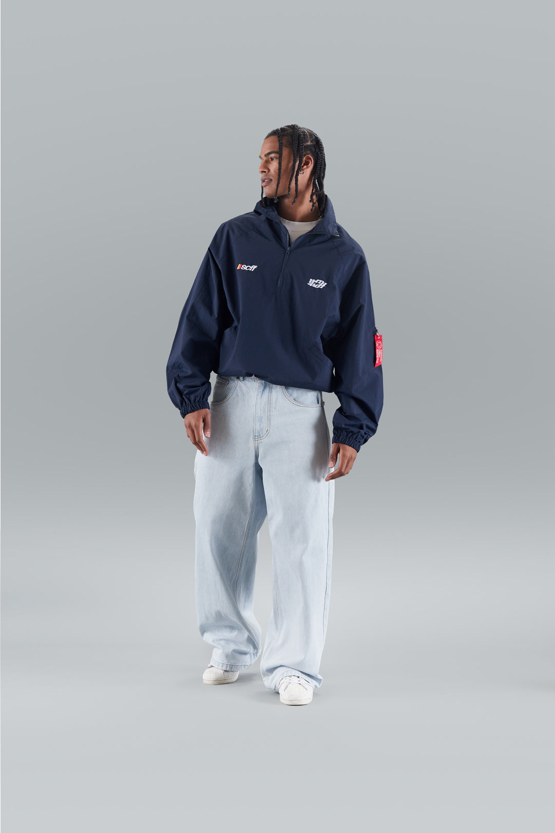 FW-7 Navy Windbreaker