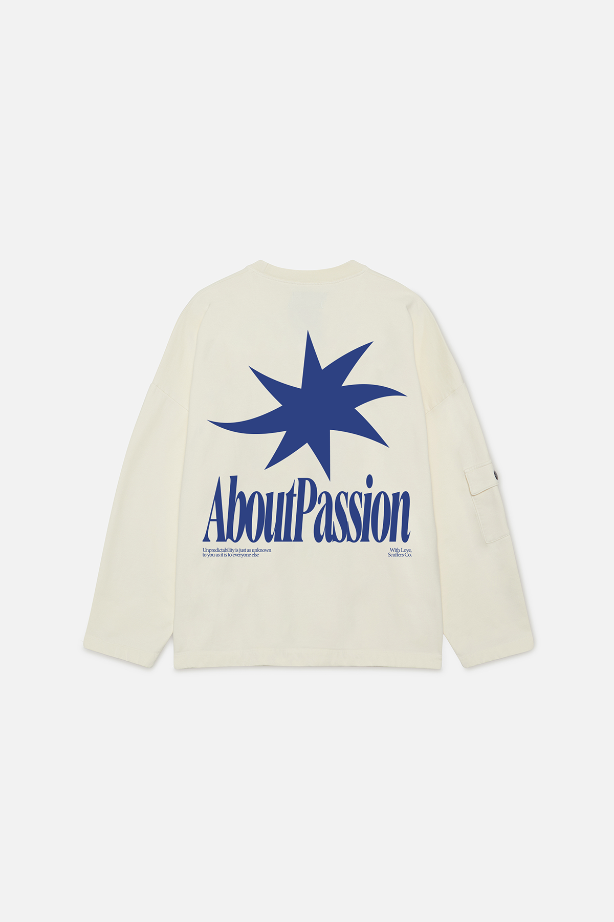 Star Sweatshirt Ecru