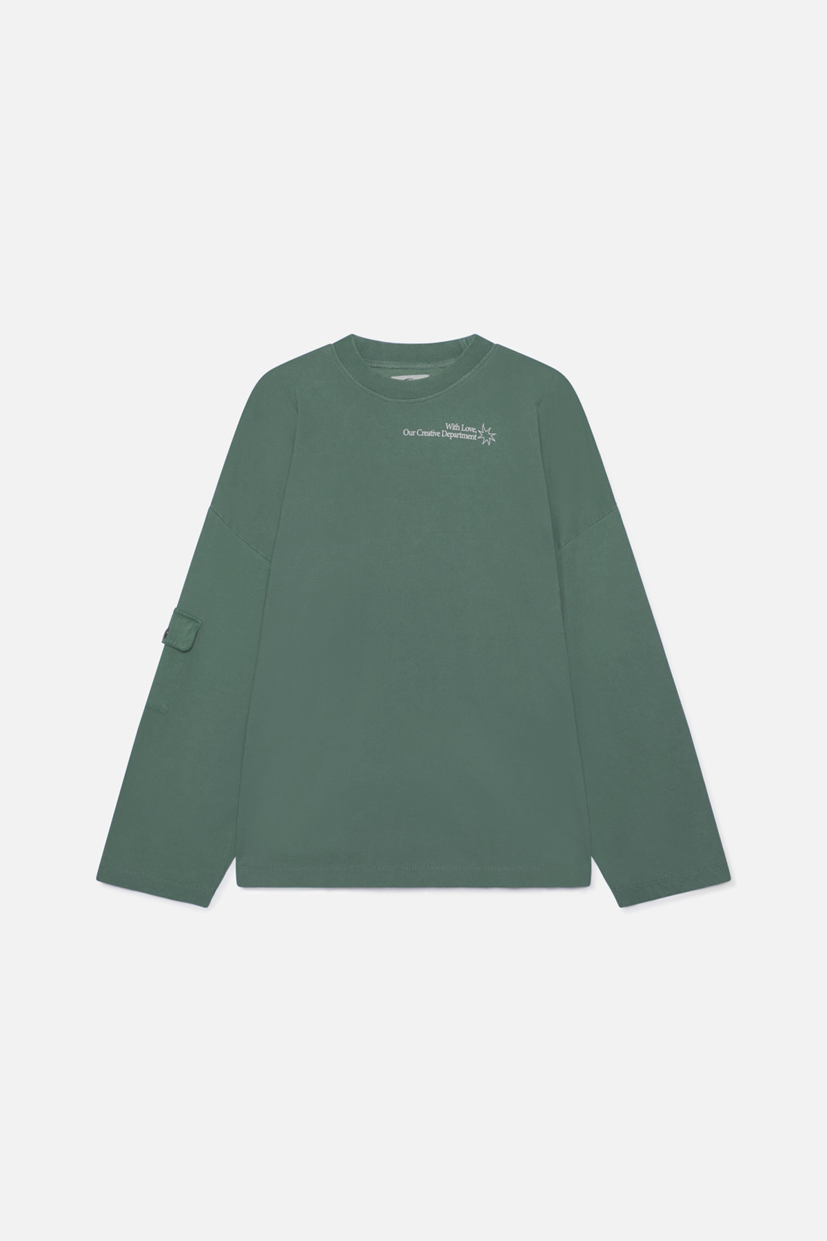 Star Sweatshirt Green