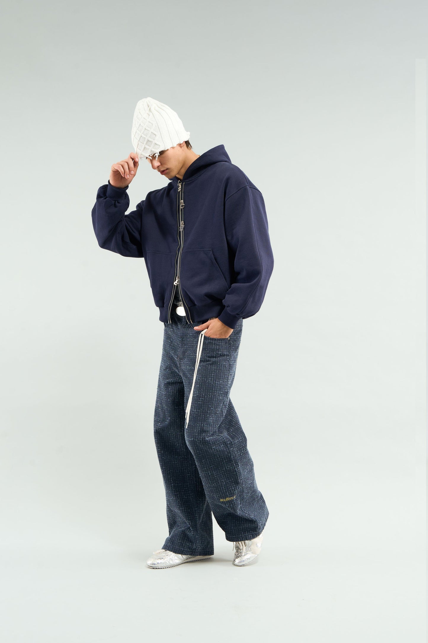 Ripstop Navy Pants