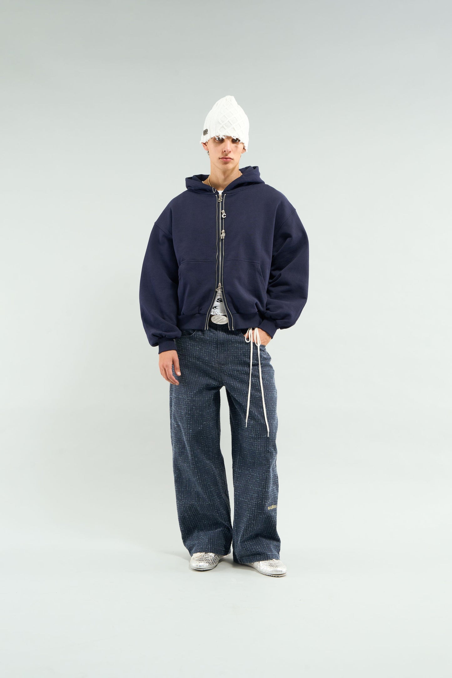 Ripstop Navy Pants