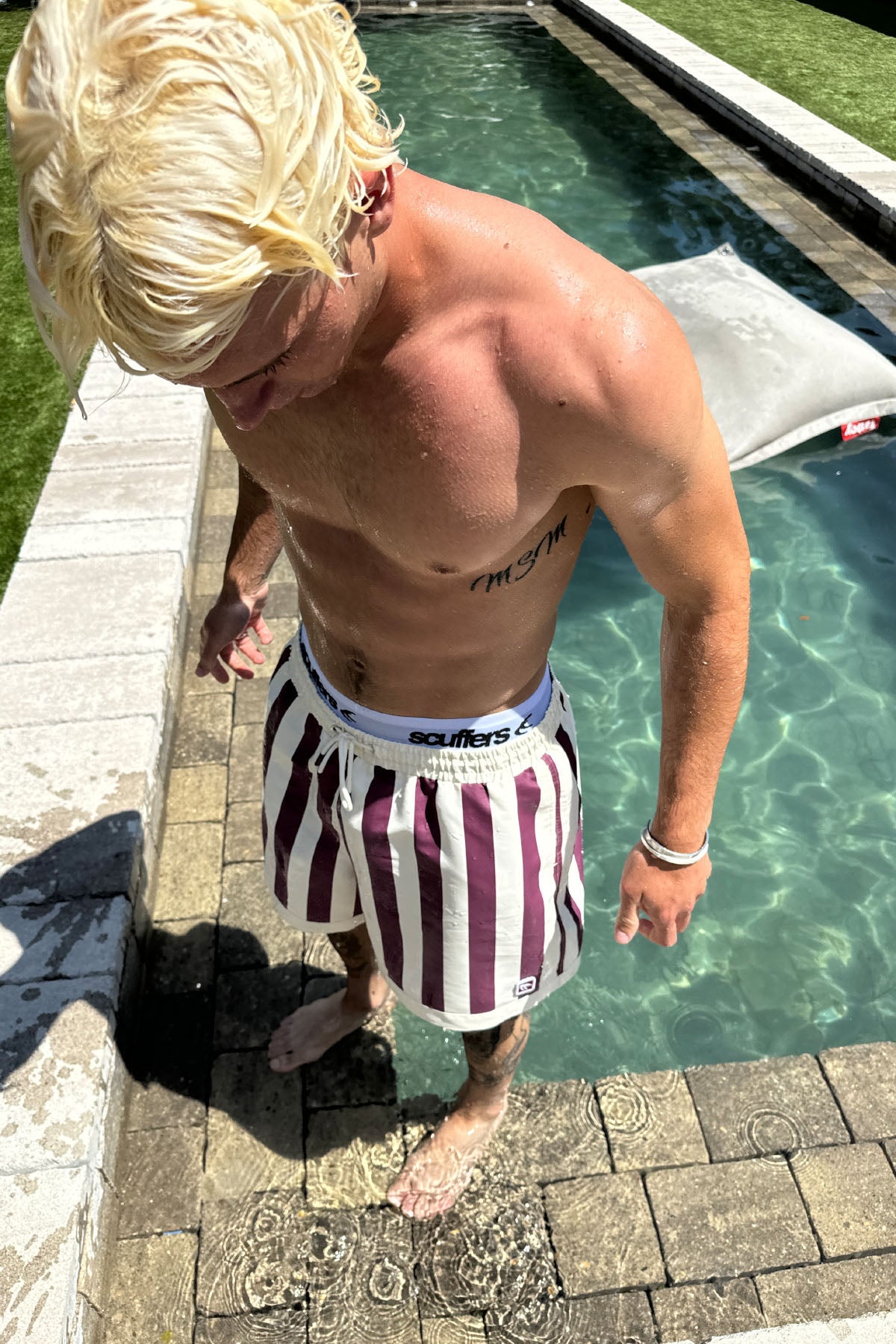 Backyard Swimpants Burgundy