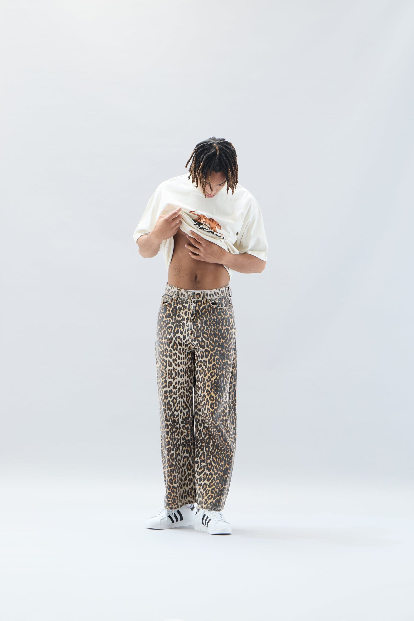 Leopard Jumbo Pants