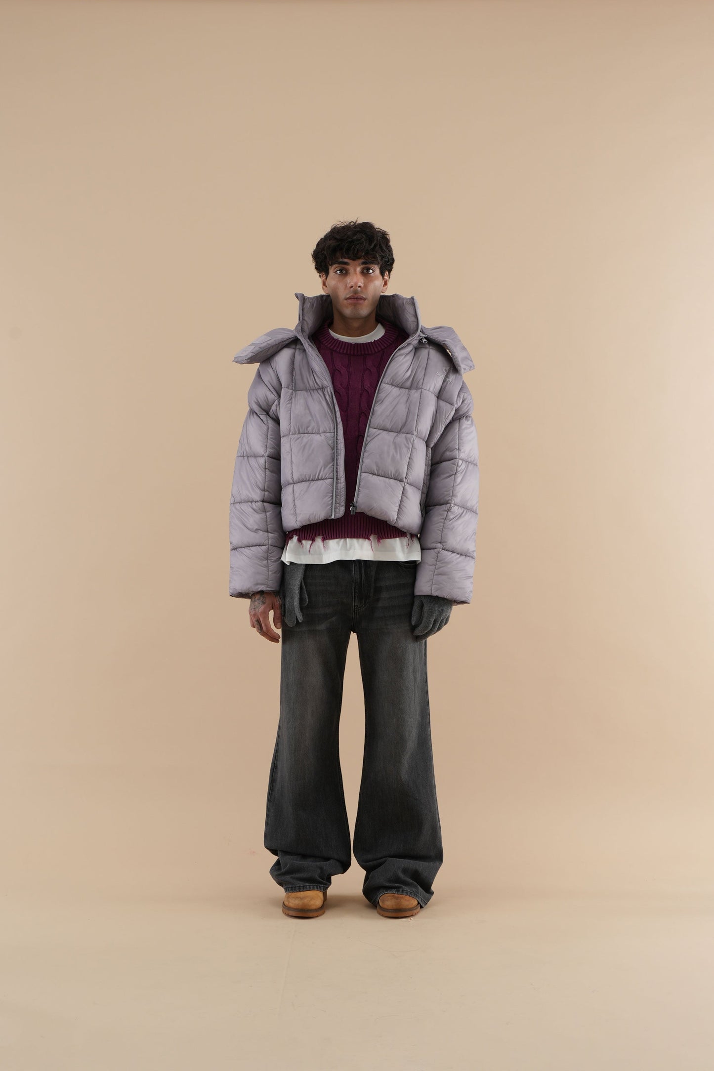 City Light Grey Puffer