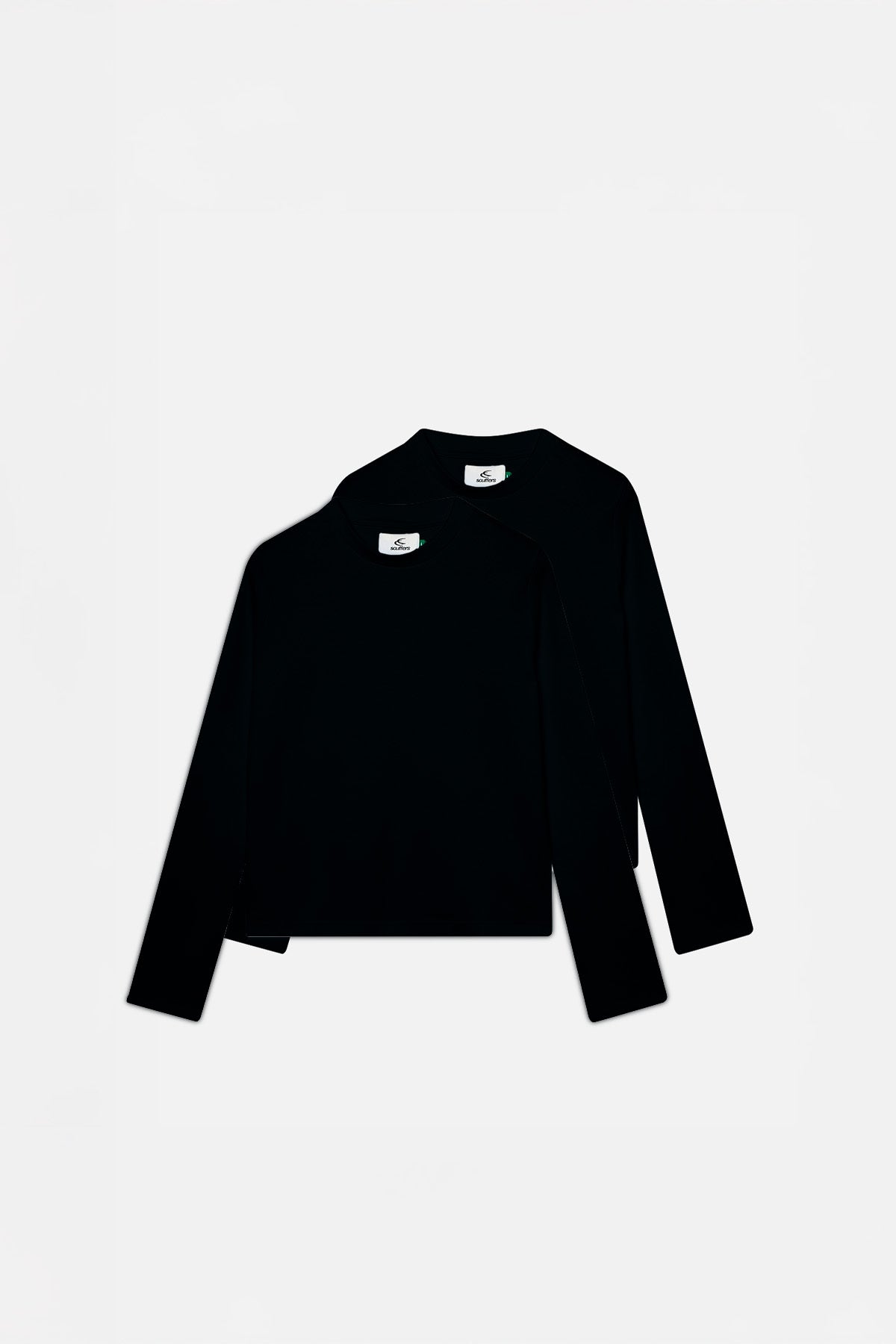 Interlock Black Longsleeve T-Shirt Pack