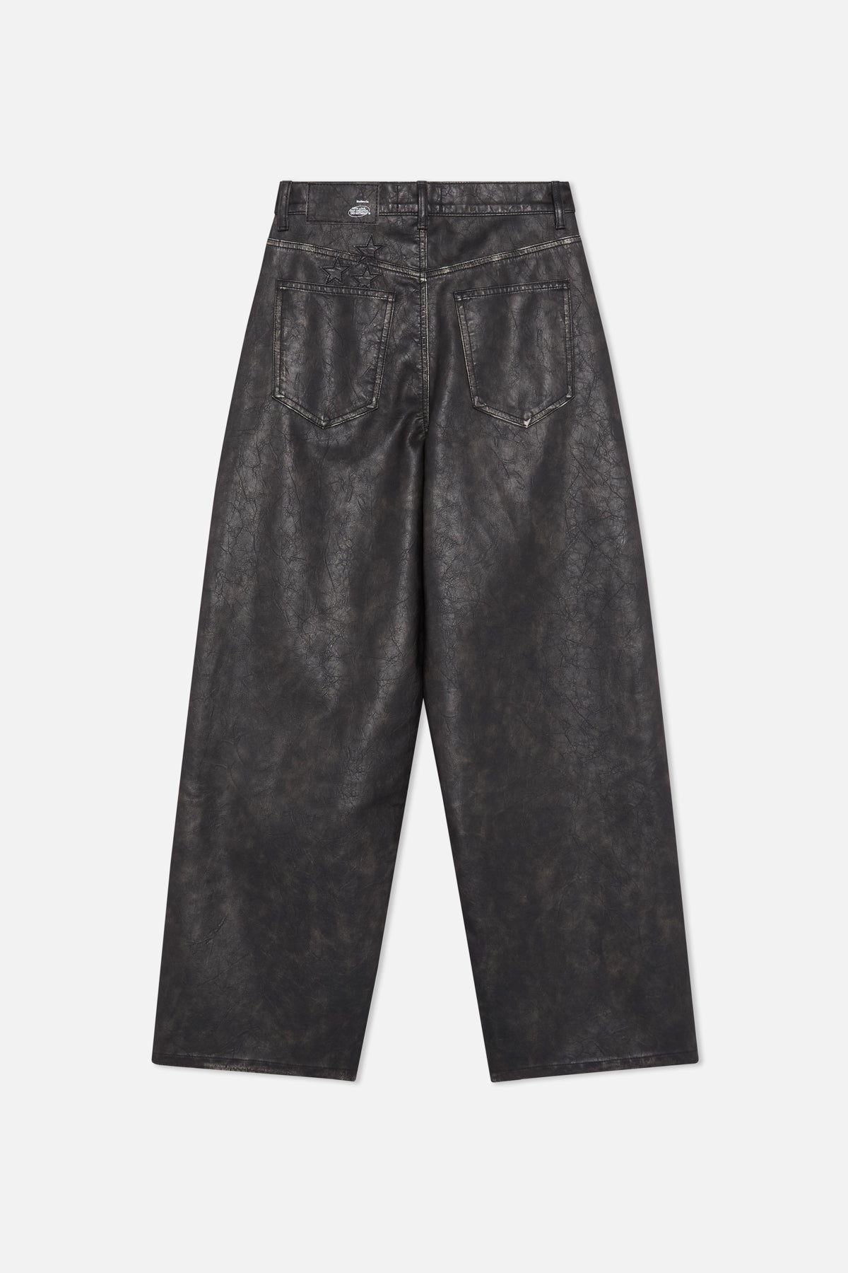 Leather Dark Jumbo Pants